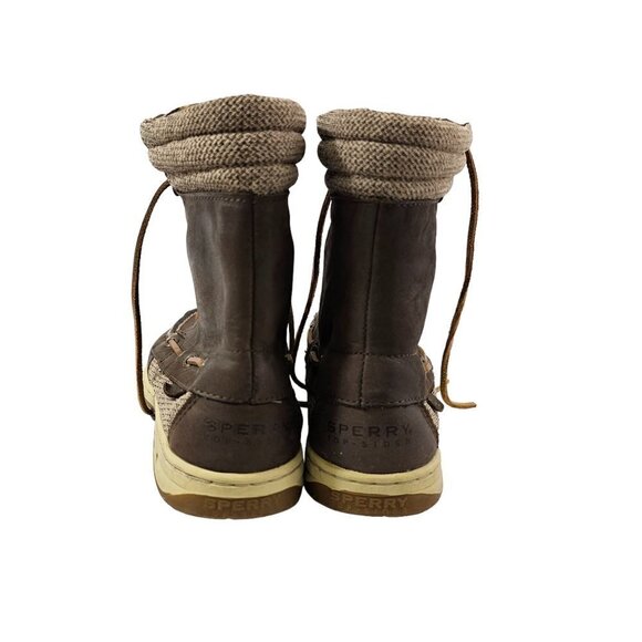 Sperry Top Sider Hikerfish Women’s Sze 8.5M Leather Outdoor Hiking Lace Up Boots - Picture 13 of 16